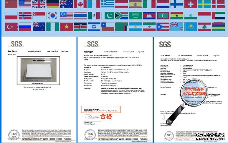 sgs certificate